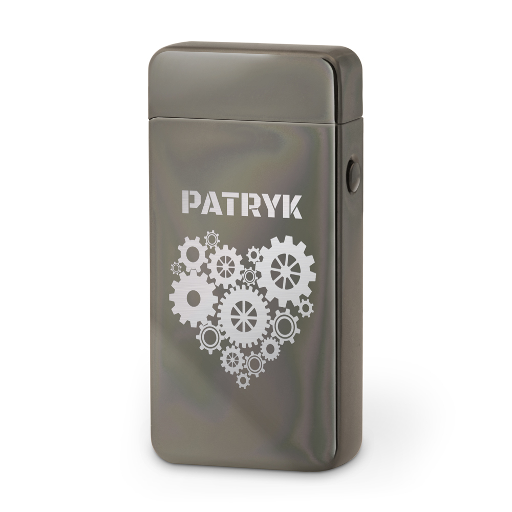Zapalniczka plazmowa grafitowa USB z grawerem dla mechanika na walentynki