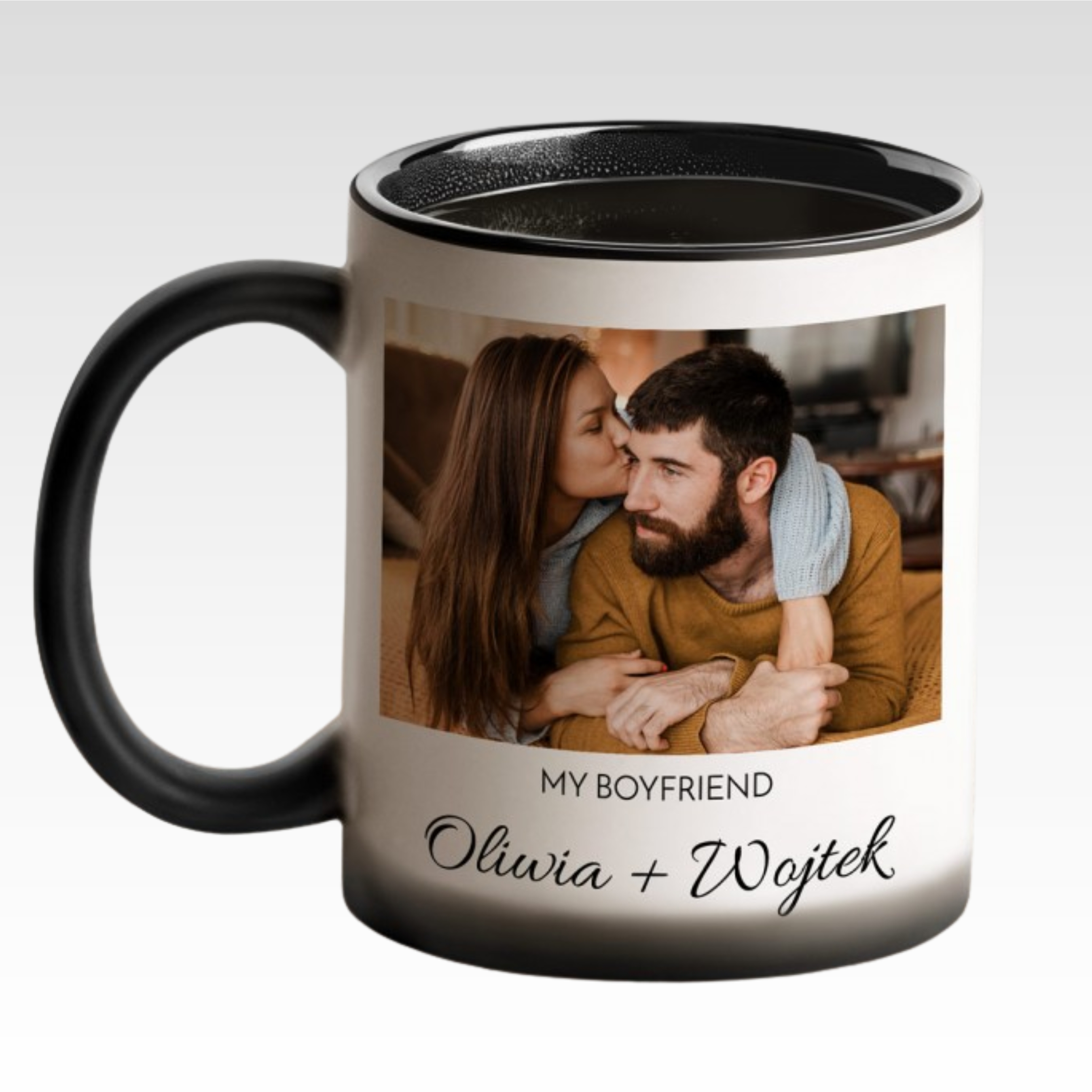 Kubek ceramiczny z Twoim zdjęciem