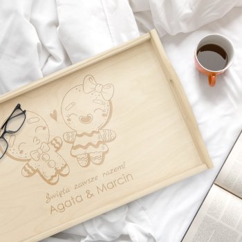 Personalizowany Stolik Śniadaniowy Naturalny Święta