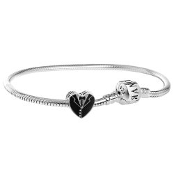 Charms Zawieszka Koralik 925 PARA MŁODA