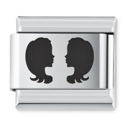 ITALIAN CHARMS Znak zodiaku Bliźnięta