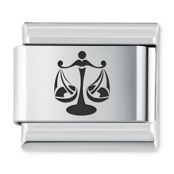 ITALIAN CHARMS Znak zodiaku Waga