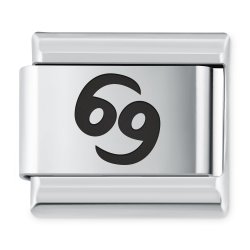 ITALIAN CHARMS Znak zodiaku Greckie Rak