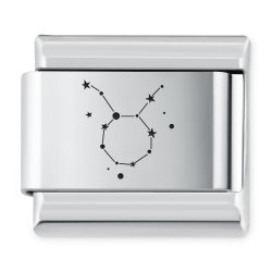 ITALIAN CHARMS Znak zodiaku konstylacje Byk