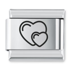 ITALIAN CHARMS Symbole Miłosne Serce