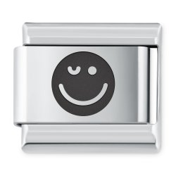 ITALIAN CHARMS Symbole Emocje Emotka Uśmiech