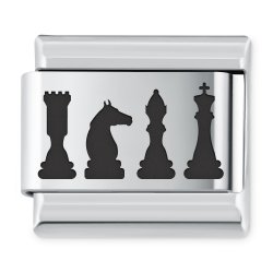 ITALIAN CHARMS Symbole Hobby Szachy