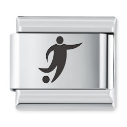 ITALIAN CHARMS Symbole Sportowe Piłka Nożna