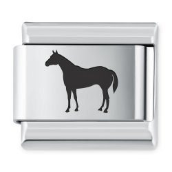 ITALIAN CHARMS Symbole Zwierzęta Koń