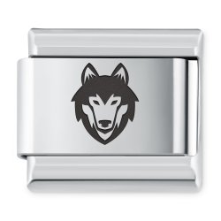 ITALIAN CHARMS Symbole Zwierzęta Wilk