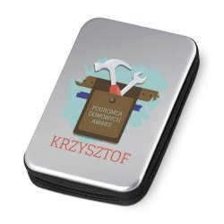 Narzędzia w etui zestaw z nadrukiem dla niego na imieniny