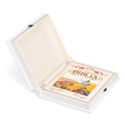 Biblia w etui z nadrukiem dla chłopca dziewczynki