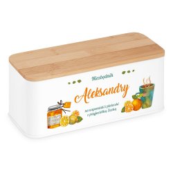 Zestaw herbat herbata w metalowy pudełku z nadrukiem dla niej na imieniny