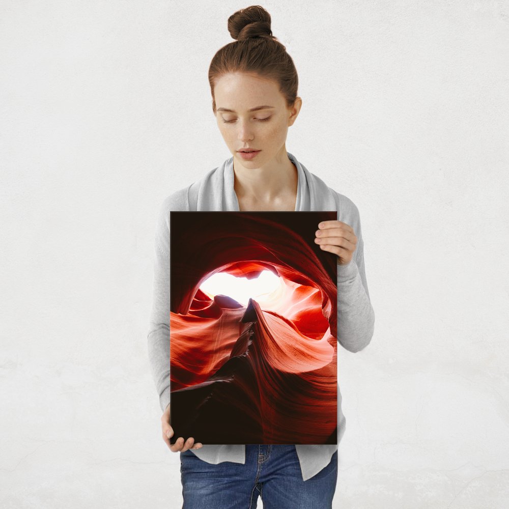 Plakat metalowy Kanion Antylopy M