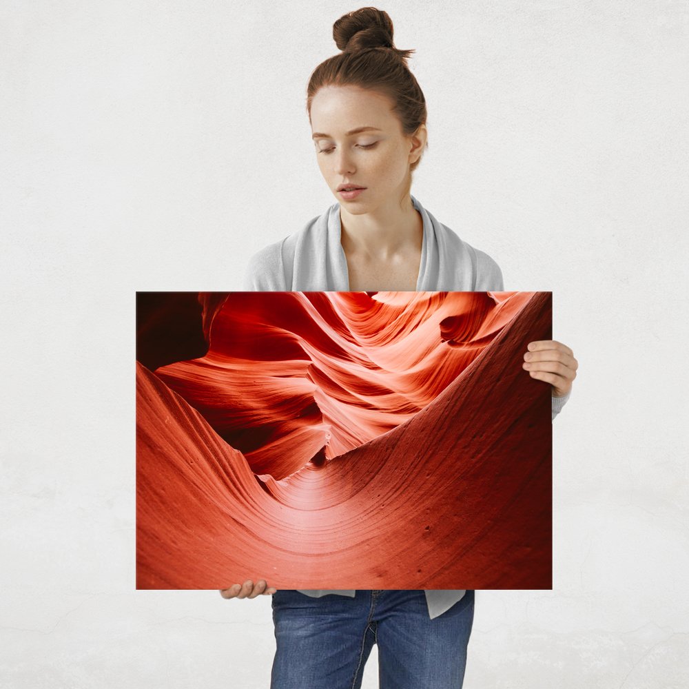 Plakat metalowy Kanion Antylopy L