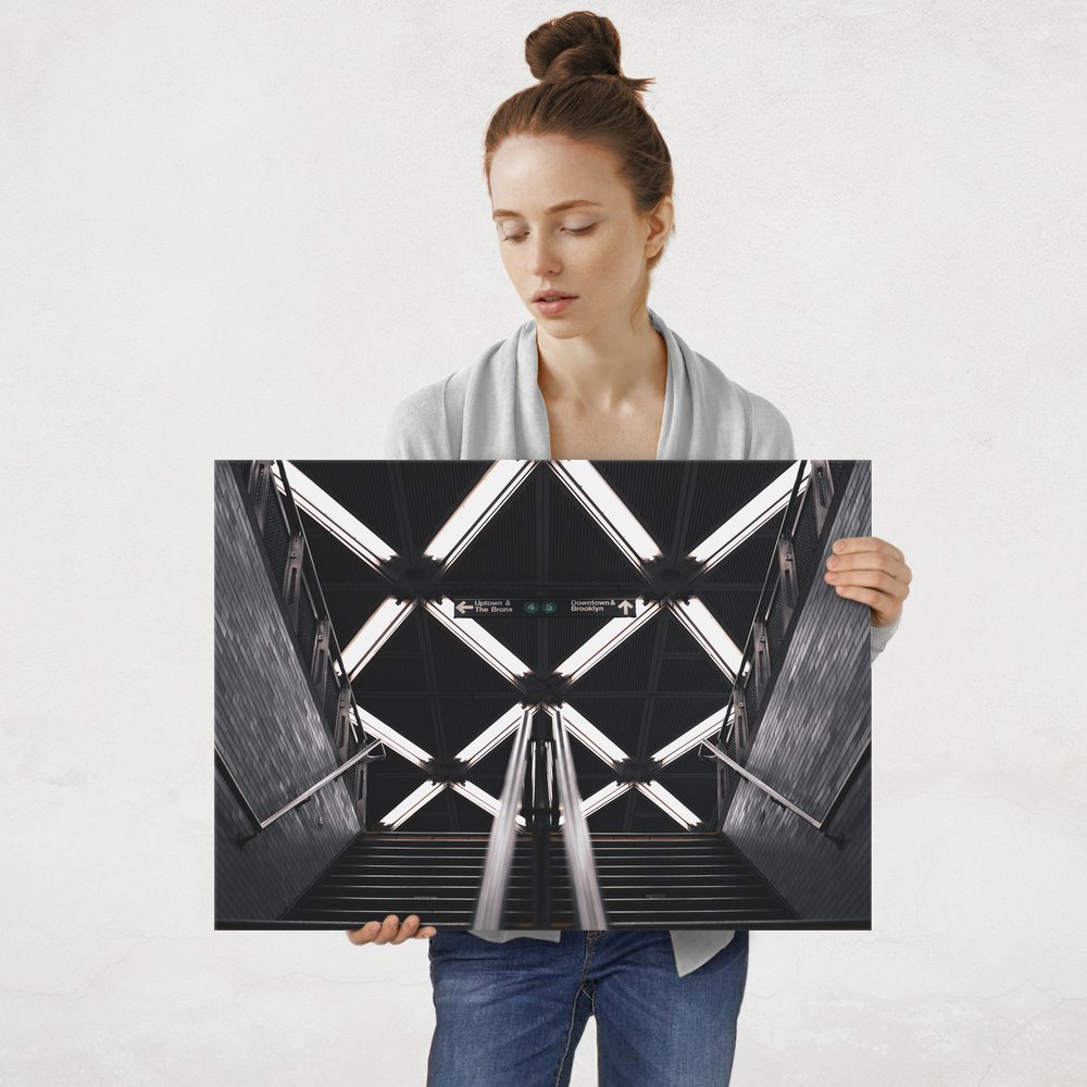 Plakat metalowy podziemia L