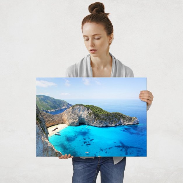 Plakat metalowy Zakynthos L