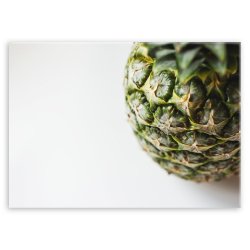 Plakat metalowy ananas M