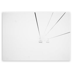 Plakat metalowy kolejka górska M