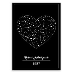 Plakat metalowy rozmiar L z nadrukiem dla niego na urodziny