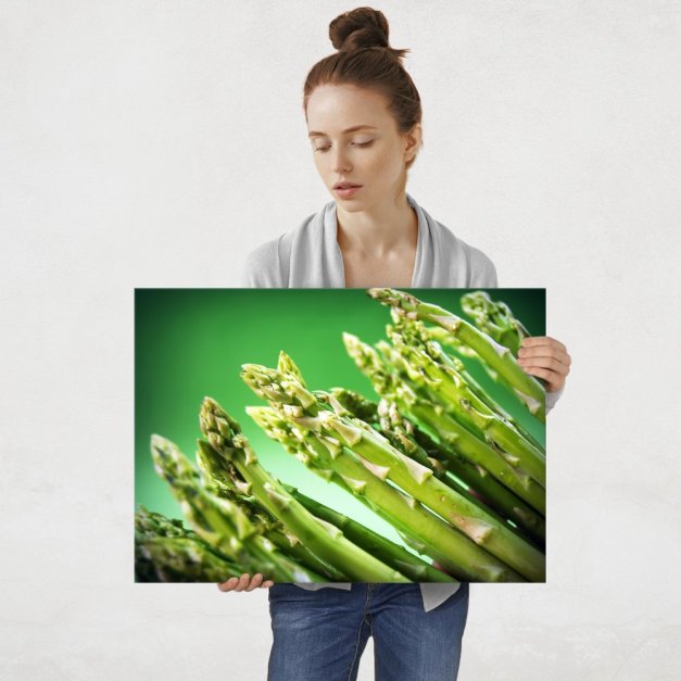 Plakat metalowy szparagi L