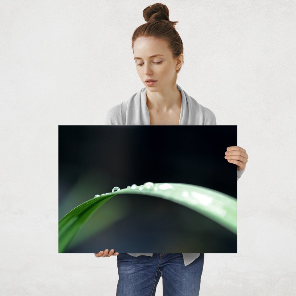 Plakat metalowy po deszczu L