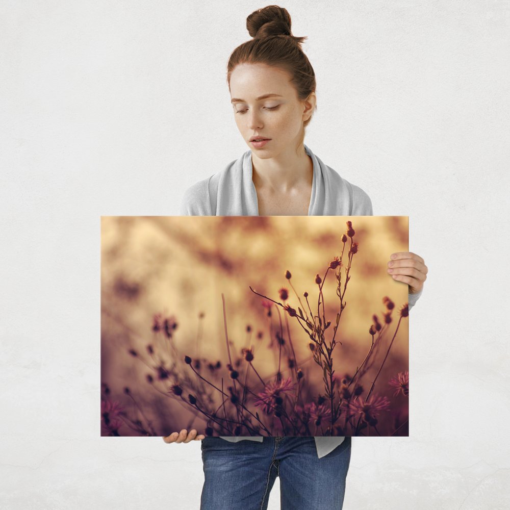 Plakat metalowy matka natura L
