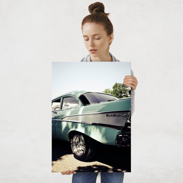 Plakat metalowy oldschollowy Chevrolet L