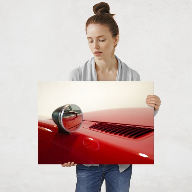 Plakat metalowy lusterko L