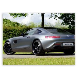 Plakat metalowy Mercedes AMG GT M