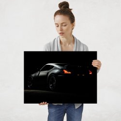Plakat metalowy Nissan Z370 L