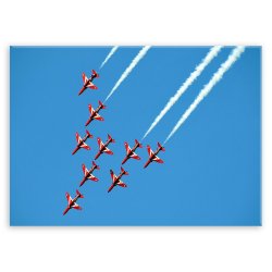Plakat metalowy formacja M