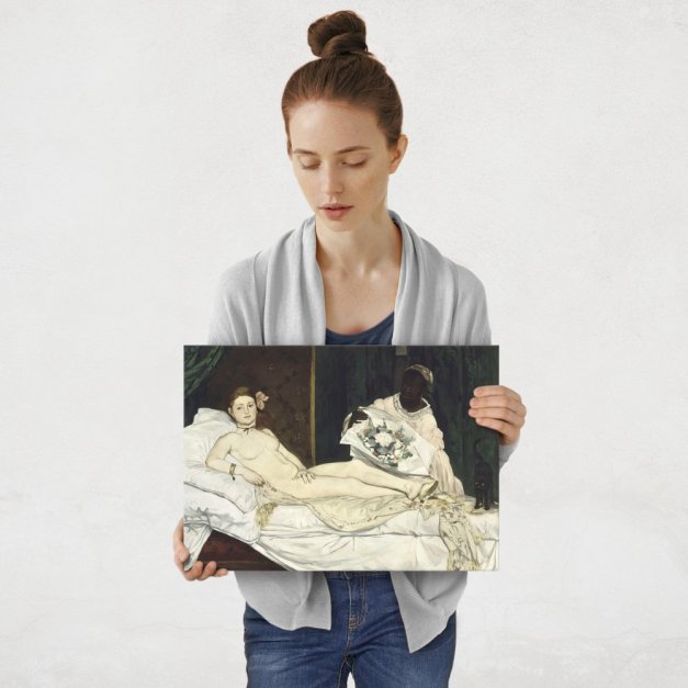 Plakat metalowy Édouard Manet Olympia M