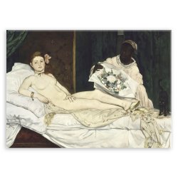 Plakat metalowy Édouard Manet Olympia L
