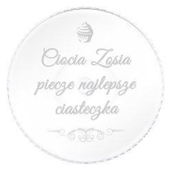 Patera Z Grawerem ALLEGRO