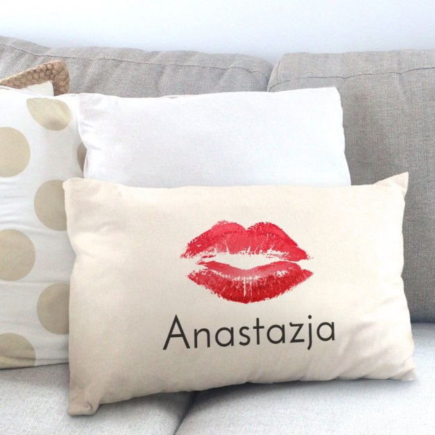 Poduszka personalizowana z nadrukiem dla niej na imieniny