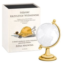 Prezent Z Okazji Obrony Z Grawerem Murrano Pl