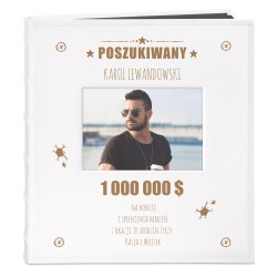 Album na zdjęcia z okienkiem i nadrukiem dla niego na 30 urodziny