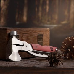 Narzędzie wielofunkcyjne multitool z grawerowanym inicjałem
