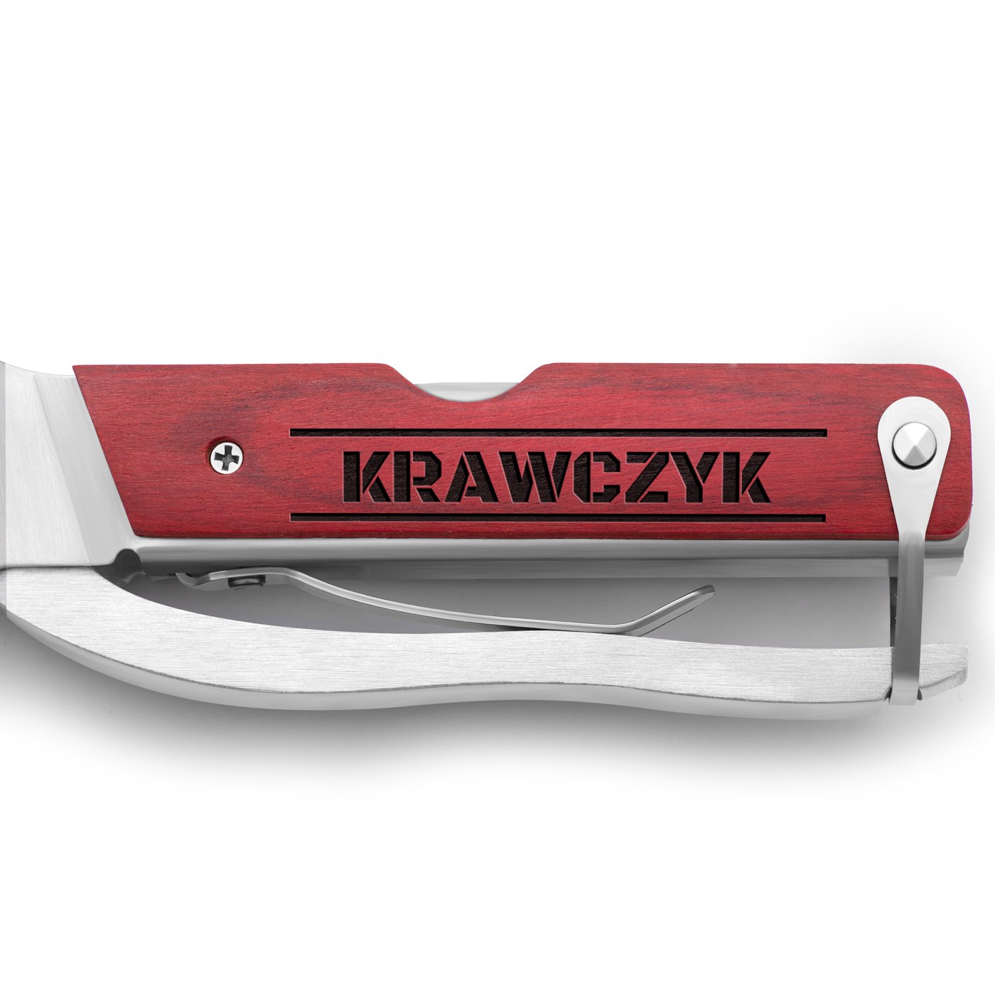 Narzędzie wielofunkcyjne multitool z grawerowanym nazwiskiem
