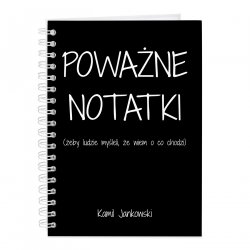 Notatnik kołonotatnik z nadrukiem dla niego studenta