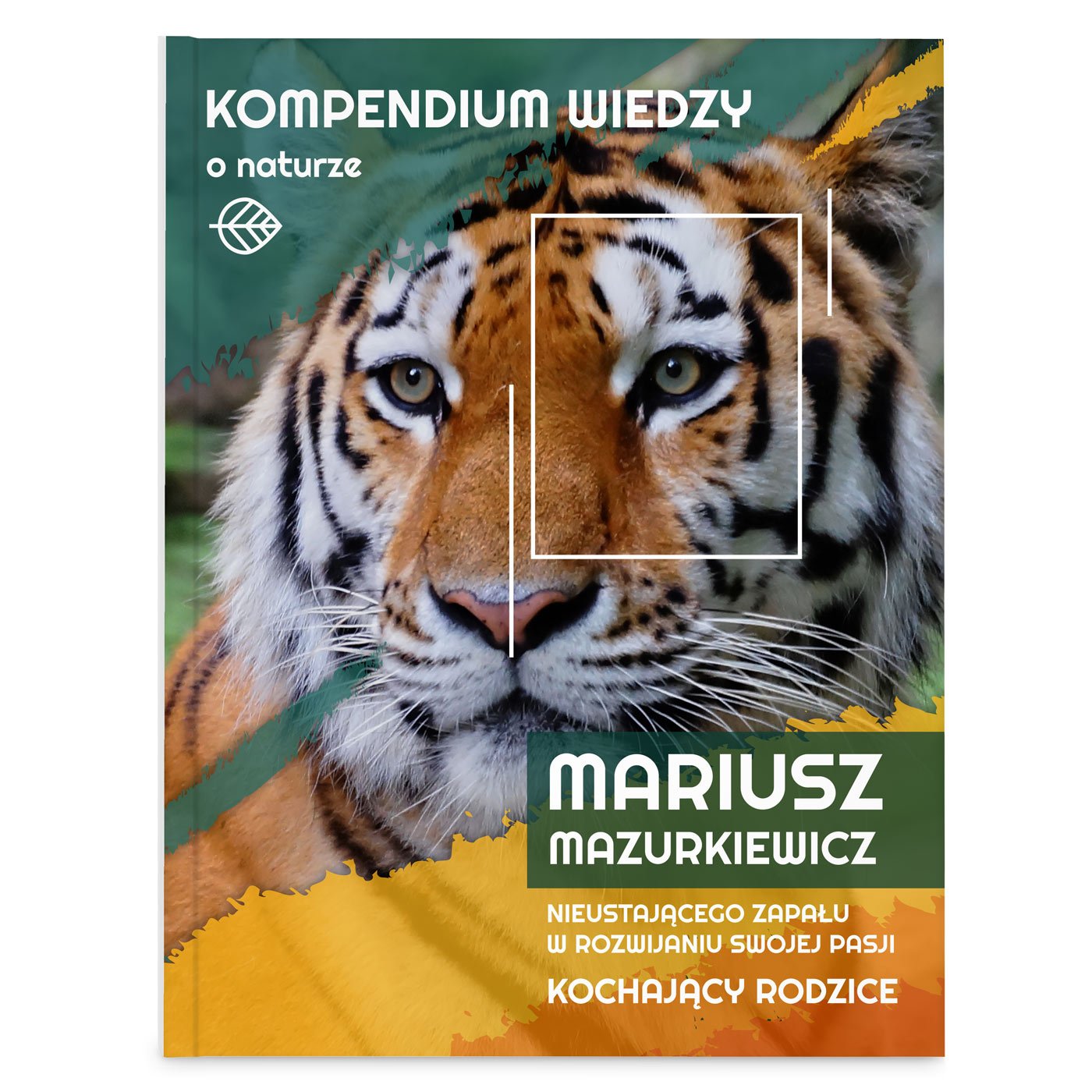 Encyklopedia przyrody z nadrukiem dla chłopca