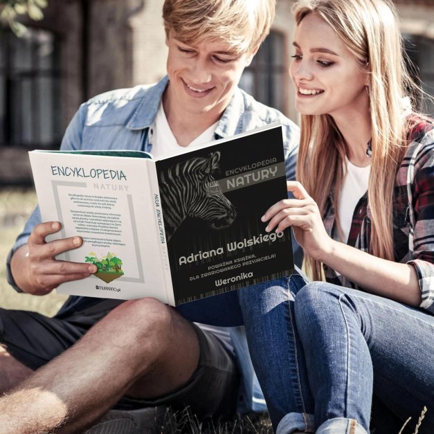 Encyklopedia natury z nadrukiem dla przyjaciela