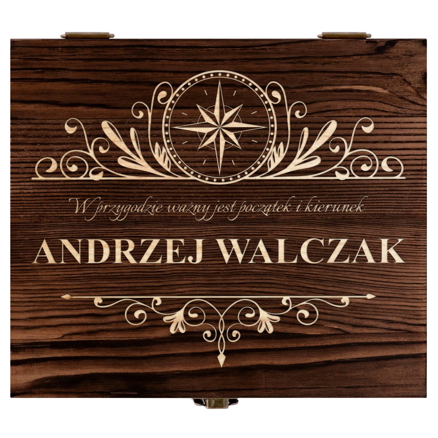 Kamienie do whisky kostki ze szklankami w drewnianym pudełku z grawerem dla podróżnika