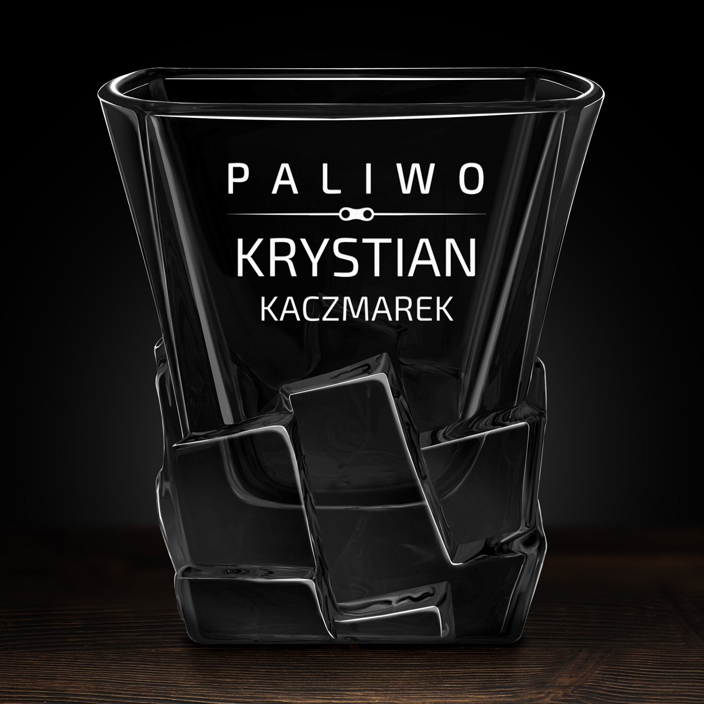 Szklanka do whisky z grawerem dla kierowcy fana motoryzacji