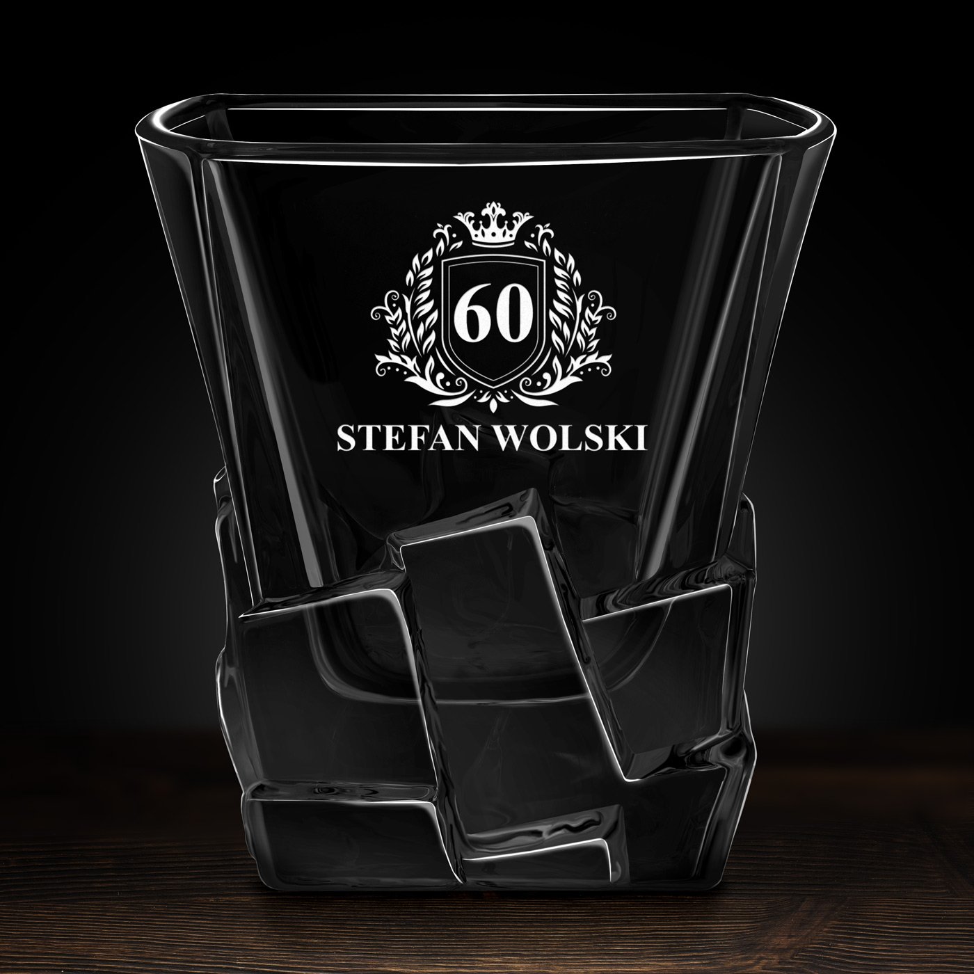 Szklanki do whisky x6 z grawerem dla niego na 60 urodziny