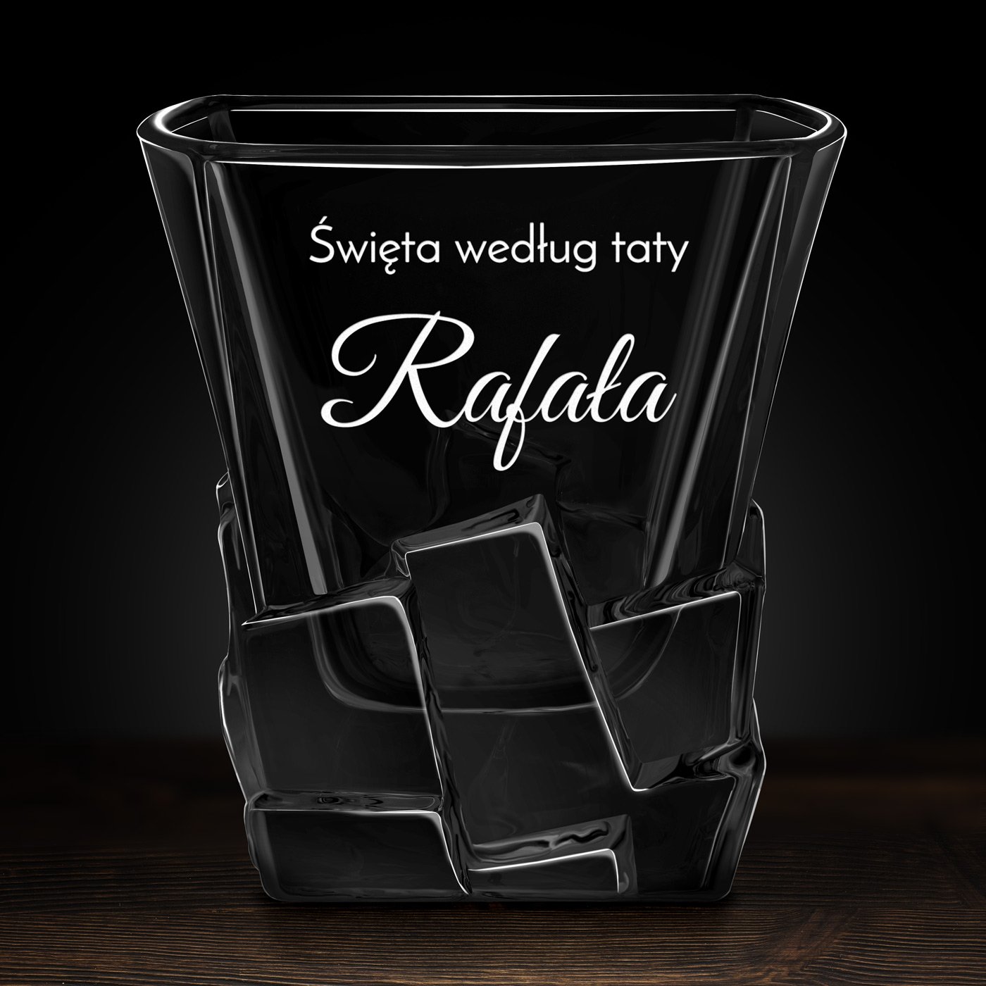 Szklanki do whisky x6 z grawerem dla taty na święta