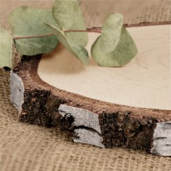 Plaster drewna z grawerem dla męża na walentynki