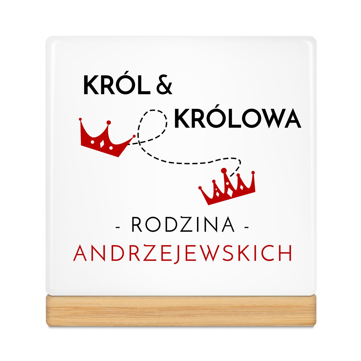 Personalizowana doniczka kwadratowa z napisem dla pary na ślub rocznicę parapetówkę
