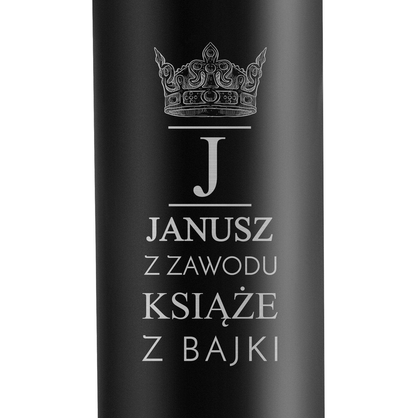 Kubek termiczny czarny z grawerem dla niego na imieniny